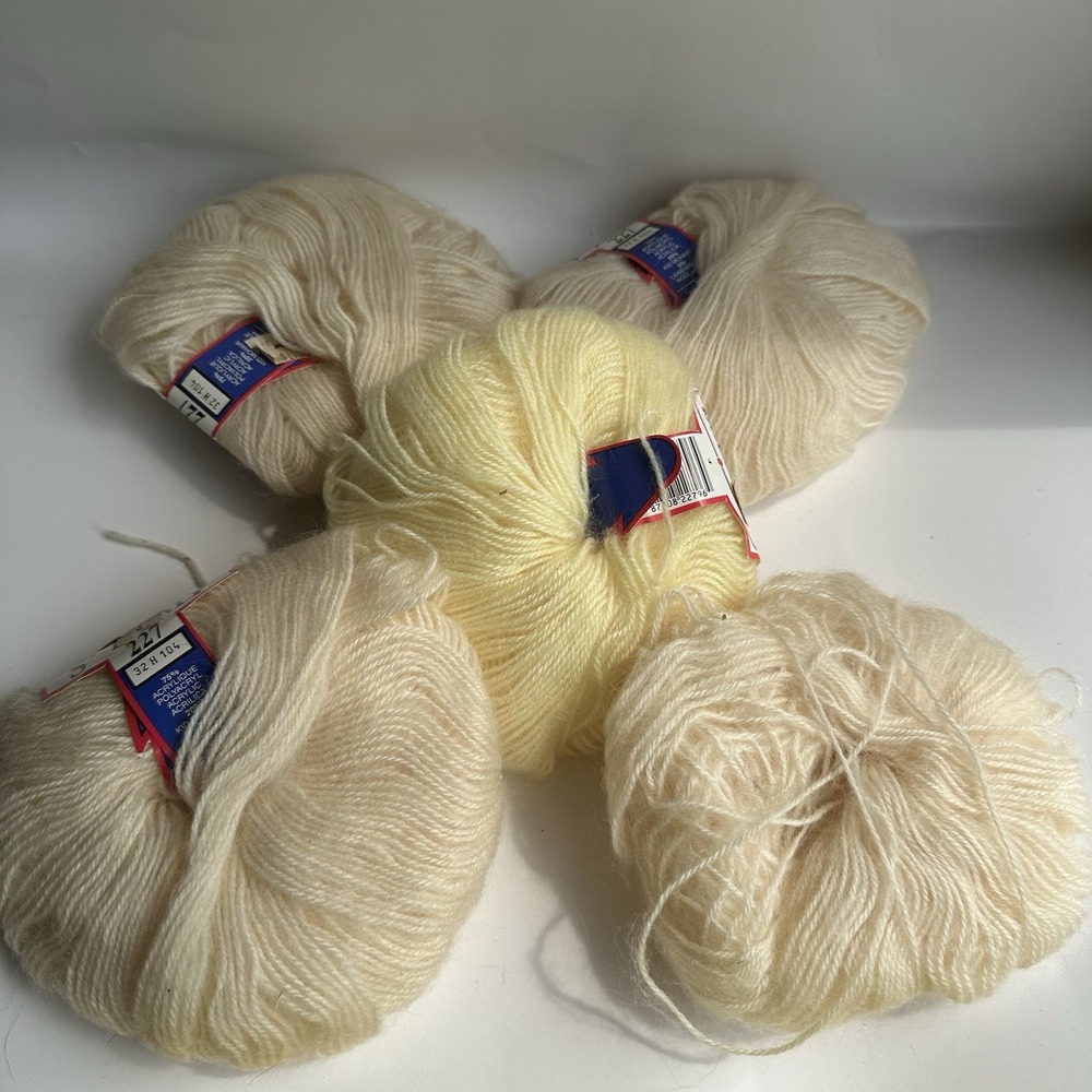 Riviera‎ St Remy Acrylic / Kid Mohair Yarn Lot Of 5 Germany - Picture 6 of 6